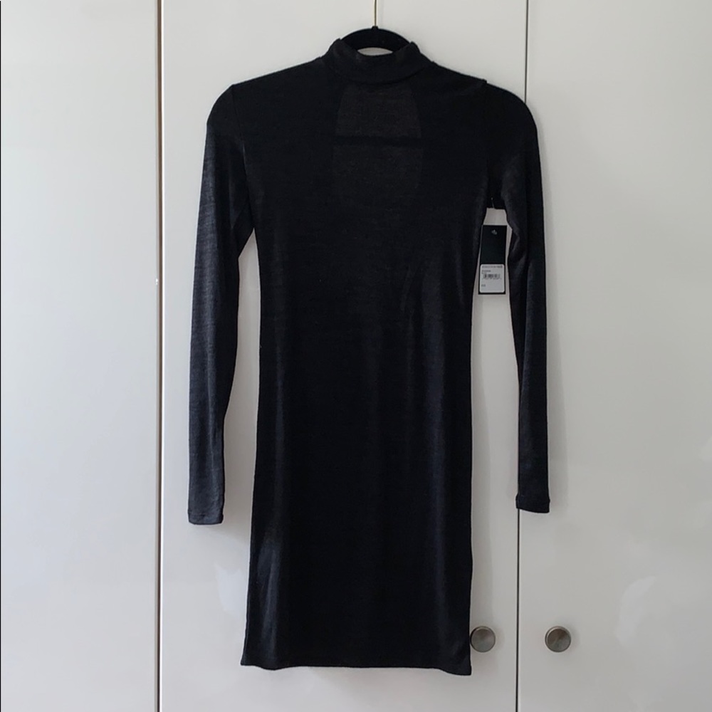 Free People Press Long Sleeved Shift Dress